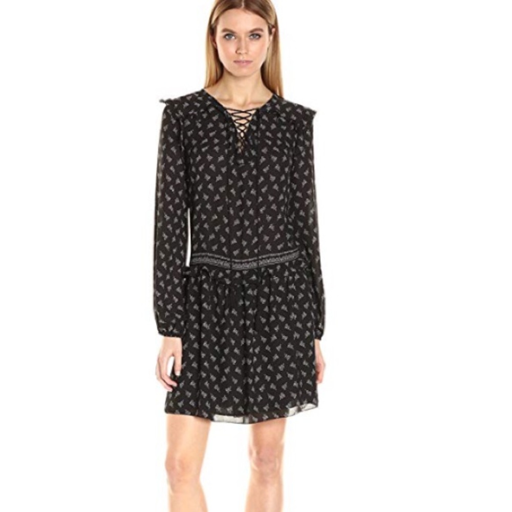 NWT Max Studio Habutai Drop Waist Dress